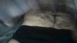 Grandpa Stroking on Webcam