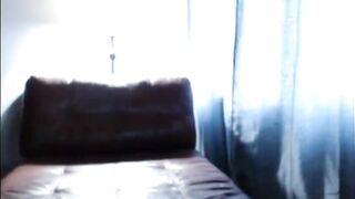Muscular Blonde Babe Masturbates