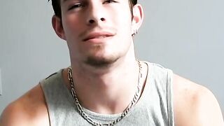 Gorgeous Mike Roberts was well pleasured in a hardcore smoking and cock stroking