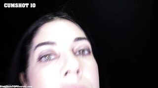 Fantastic job draining 10 cumshots, Anna!