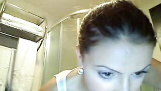 Busty Amateur MILF on Webcam Goes Wild