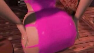 3D Busty Club Girl gets Fucked