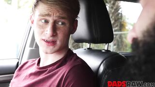 Young Eric Charming participates in the wild ritual of oral pleasure
