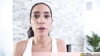 Stepmom gets her first ever taboo fuck