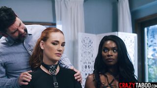 Black MILF and hot MILF in fetish gear