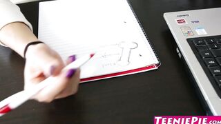 Young Asian stunner Kalina Ryu enjoys a massive creampie