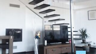 Hot Babe's Pussy Banged Hard by Boyfriend on Webcam