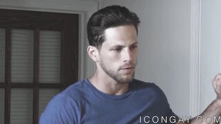 Gay jock Roman Todd receives deepthroat before fucking lover