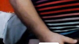 Amateur Argentinian Daddy Wanks Off