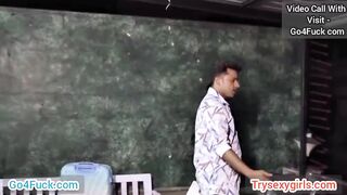 Indian Sexy Married Teacher And Ex-Boyfriend Kissing Romantic Sex