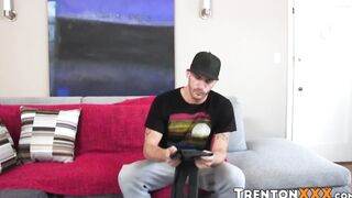 Exposed OnlyFans - Well Endowed Ty Roderick Demolishes Submissive DILF Trenton Ducati