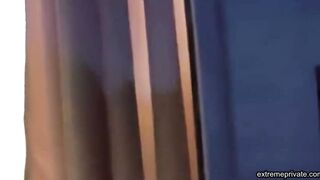 My stepsister caught with a long dong (voyeur)