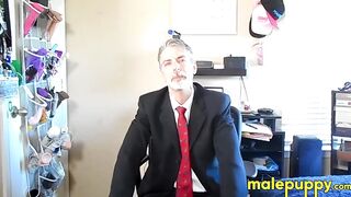 Your boss Richard Lennox demands smelly armpit and feet worship from you