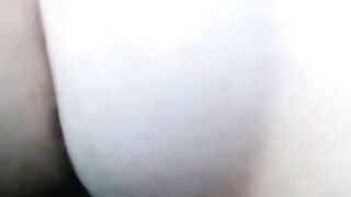 BBW Rides BBC Until He Cums on Her Big Ass