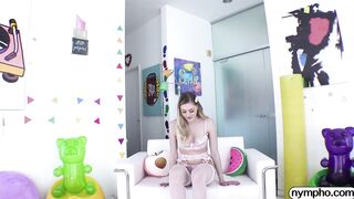 NYMPHO Amber Moore's wet romp