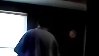 Hungry cock guzzler invites amateur guy to suck him off