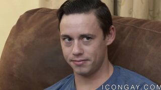 Young twink ass fucks his hairy stud boyfriend hard and fast