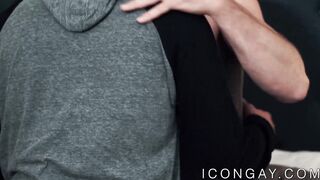 Hot gays Michael Delray and Pierce Paris in sensual anal sex