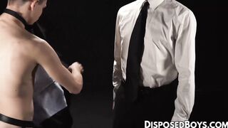 Athletic Alex Killian pounds his cock into the smooth ass of twink Austin Young