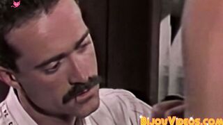 Seductive homo Steve Collins equips his horny mouth with my long dong