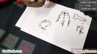 Indian Teacher And Student Ko Chudai ki Padhaai Karwai