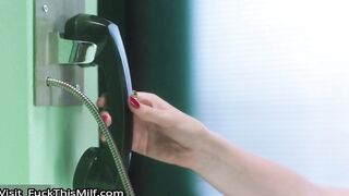 Busty blonde fucked hard