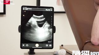 FunSizeBoys Doctor Legrand Wolf and Logan Cross exam room fucking two