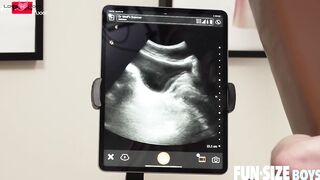 FunSizeBoys Doctor Legrand Wolf and Logan Cross exam room fucking two