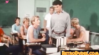 RetroDudes.com - Vintage gay studs bareback fuck until hot cum erupts
