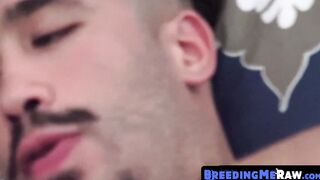 BreedingMeRaw.com - Bottom butt buddy blows and takes big black cock up the ass