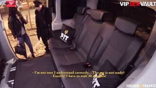 SCREWED INSIDE TRAFFIC - Hottie Dirty Hot Daphne Klyde Seduced By Vulgar Older Driver Inside The Bus