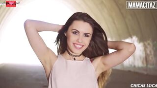 thin Girl Elle Rose barely takes big dick into her tiny cunt