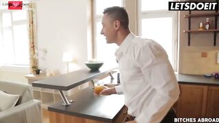 LETSDOEIT - Kirschley Swoon Cant Stop Blowing And Rides Strangers Penis After He Helped Her