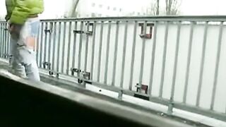 Amateur Outdoor Ficken mit Zwei Deutschen