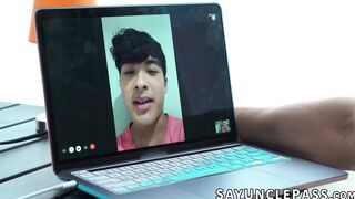 DILF Jax Thirio fucks twink Matteo Gomez tight ass deep and hard