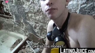 Charming twink Lucas Andrade hammered in his tasty ass for cash