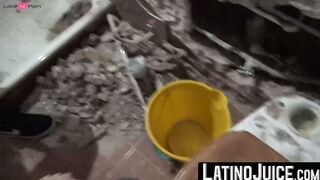 Charming twink Lucas Andrade hammered in his tasty ass for cash