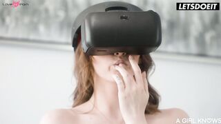 Squirting VR Porn Turns Inside Real Sex For Goddess Lesbo Lovers