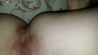 Gros plan amateur de chatte poilue prise