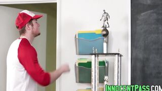 Joseline Kelly enjoys bouncing on that fat long sword