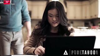 VIRGIN TABOO Lulu Chu's Pervy Roommate Uses Slimthick Vic To Seduce Her Inside A 3Some FULL VIDEO