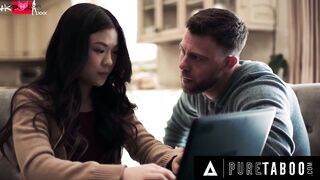 VIRGIN TABOO Lulu Chu's Pervy Roommate Uses Slimthick Vic To Seduce Her Inside A 3Some FULL VIDEO