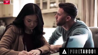 VIRGIN TABOO Lulu Chu's Pervy Roommate Uses Slimthick Vic To Seduce Her Inside A 3Some FULL VIDEO