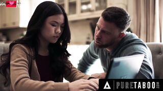 VIRGIN TABOO Lulu Chu's Pervy Roommate Uses Slimthick Vic To Seduce Her Inside A 3Some FULL VIDEO