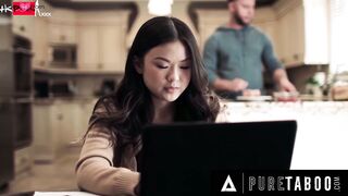 VIRGIN TABOO Lulu Chu's Pervy Roommate Uses Slimthick Vic To Seduce Her Inside A 3Some FULL VIDEO
