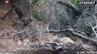 Virgin Nature-enjoys hot Seduced Inside Outside 3 Way By Amorous Hispanic Dyke Couple