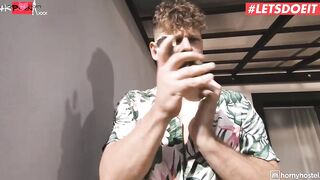 Hispanic Sisters Take Turns Fucking Random Vulgar Hotel Guest Inside Menage-a-Trois Fantasy