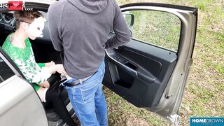 Emily Takes That Penis Outdoor - Emily Davis & David Nigh