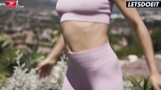 Yoga Instructor Joins Inside Dyke 3 Way