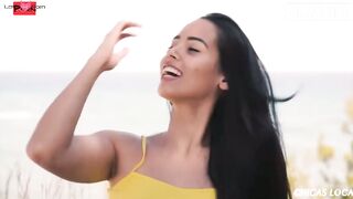 Andreina De Luxe goes to the pool to got fucked by big penis